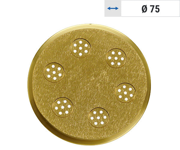 Pastaformskiver - Ø 75 mm