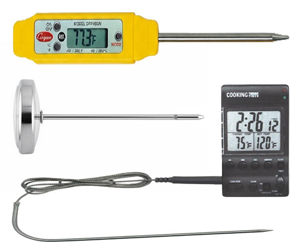 Termometer og Timer 
