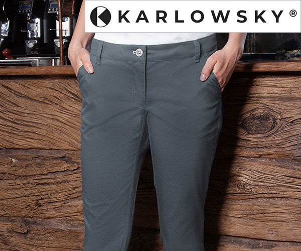 KARLOWSKY | Damebukse med 5 lommer antracitt