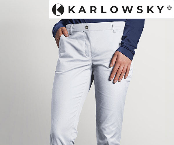 KARLOWSKY | 5-lommebukser til damer Hvit