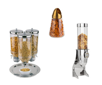 Snack- og frokostblandingsdispenser