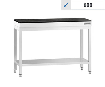 Arbeidsbord 600 - med benkeplate i granitt