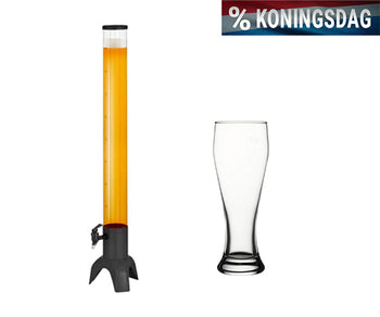 Ølsøyler og glass