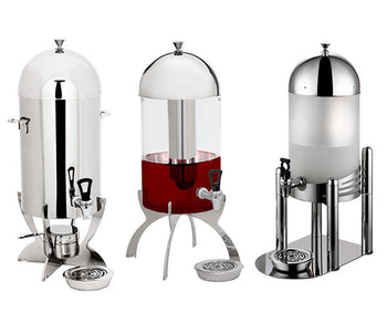 Juice-, melk- og kakaodispenser