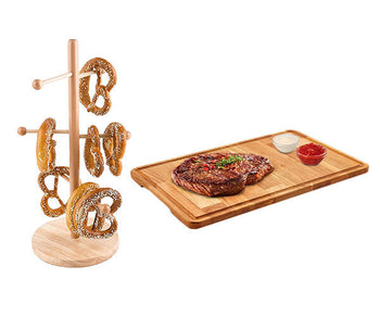 Serveringsbrett, kurver og stativer