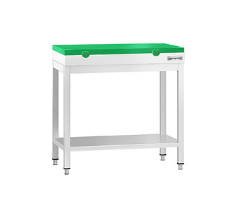 Arbeidsbord med skjærebrett Grønn