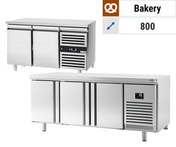 Kjøle- og frysebord for bakerier