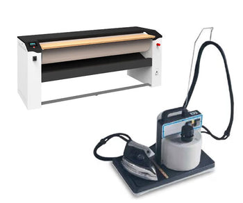 Strykebrett/strykejern og Strykemaskiner