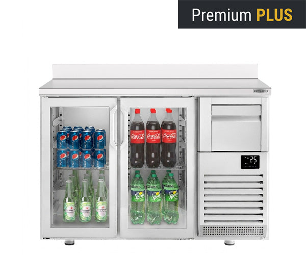 Premium Plus Bar Kjølebord - Glass