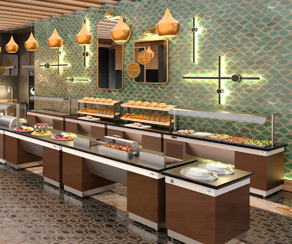 Buffetdisker og Salatbar