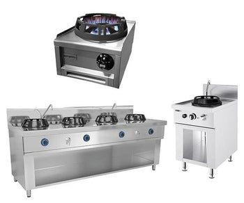 Kinesisk komfyr & wok komfyr