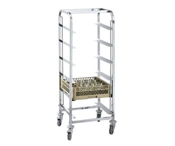 Vogn med oppvaskstativ