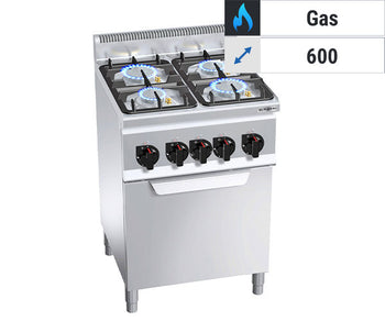 Komfyr med bakerovner - Lorenzo serien 600