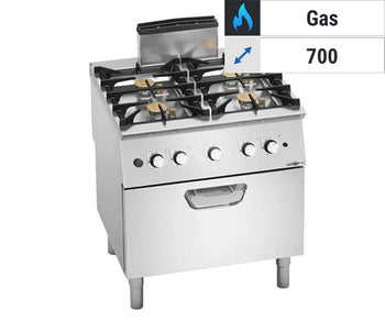 Komfyr med bakerovner - Paolo serien 700