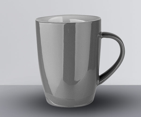 Kaffe og underfat grå