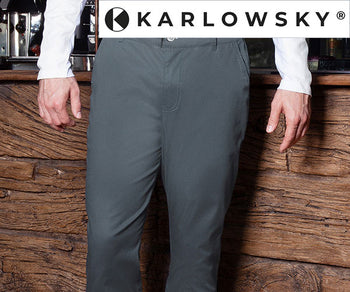 Karlowsky Herre 5-lommers Bukse Antrasitt