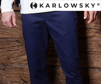 Karlowsky Chinos For Menn Marine