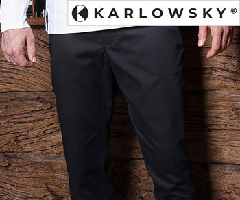 Karlowsky Chinos For Menn Svart