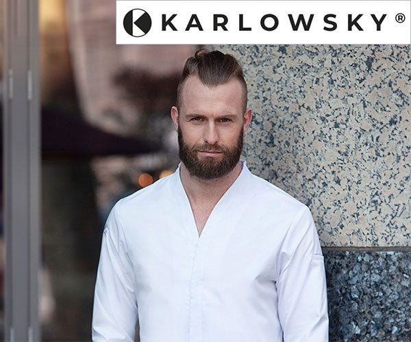 Karlowsky Diamond Cut Kokkejakke Couture