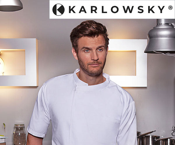 Karlowsky Short Sleeve Throw-over forkle