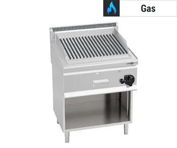 Gass lavastein griller - Lorenzo 600