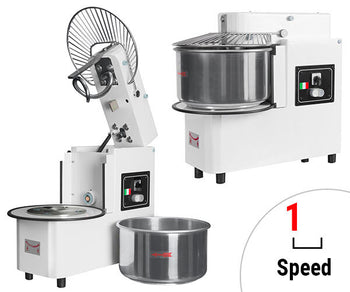 Deigeltemaskin 1 hastigheter