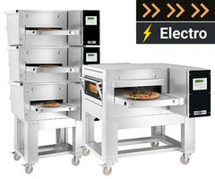 Electric pizza ovens - Continuous furnaces