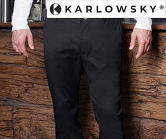 Karlowsky Herre 5-lommers Bukse Svart