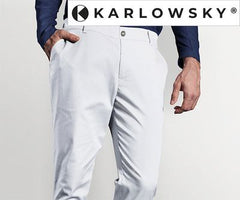 Karlowsky Herre 5-lommers Bukse Hvit