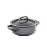 WMF | Fusiontec Mineral - Stekegryte - Ø 200mm - 2,4 liter - inkl. glasslokk - Platinum