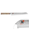 MIYABI | 5000 MCD - Brødkniv med takket egg - Blad: 230mm