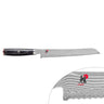 MIYABI | 5000 FC-D - Brødkniv med takket egg - Blad: 240mm