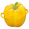 STAUB | CERAMIQUE - Kokotte - Pepperform - 0,45 liter - Keramikk - Gul
