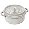 STAUB | LA COCOTTE - Kokotte - Ø 200mm - Støpejern - Hvit trøffel