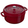 STAUB | LA COCOTTE - Kokotte - Ø 220mm - Støpejern - Bordeaux