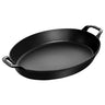 STAUB | SPECIALITIES - Ovnsform - oval - 370mm - støpejern - svart