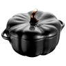 STAUB | CERAMIQUE - Kokotte - Gresskarform - Ø 120mm - Keramikk - Svart