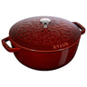 STAUB | LA COCOTTE - La Marmite Lily - Ø 240mm - Støpejern - Grenadinerød