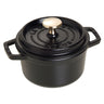 STAUB | LA COCOTTE - Kokotte - Ø 140mm - Støpejern - Scvhwarz