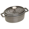 STAUB | LA COCOTTE - Kokotte - oval - 150mm - støpejern - grafittgrå
