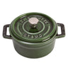 STAUB | LA COCOTTE - Mini Cocotte - Ø 100mm - Støpejern - Basilikumgrønn
