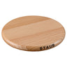 STAUB | Specialities - Magnetisk gryteunderlag - Ø 160 mm - brun - bøk
