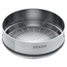 STAUB | Dampleger - 4,4 l - Ø 260 mm - rustfritt stål