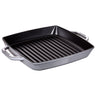 STAUB | GRILLPANNER - Grillpanne - 280x280mm - Støpejern - Grafittgrå