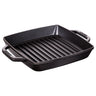 STAUB | GRILLPANNER - Grillpanne - 230x230mm - Støpejern - Svart