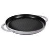 STAUB | GRILLPANNER - Pure Grill - Ø 300mm - Støpejern - Grafittgrå