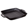 STAUB | GRILLPANNER - Grillpanne - 330x330mm - Støpejern - Svart
