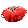 STAUB | CERAMIQUE - Kokotte - Tomatform - Ø 160mm - Keramikk - Kirsebærrød
