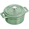 STAUB | LA COCOTTE - Mini Cocotte - Ø 100mm - Støpejern - Salviegrønn
