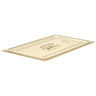 (6 stk.) Cambro | H-PAN™ - Varmebestandig GN-flatt lokk 1/1 - med håndtak - rav